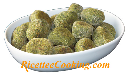 Crocchette di spinaci al forno